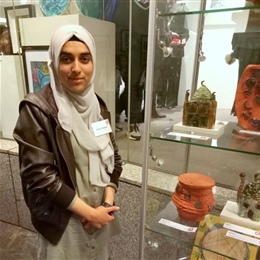 Students Art Works on Exhibition